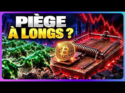 Bitcoin : 817 M$ liquidés… et les longs CONTINUENT d'empiler